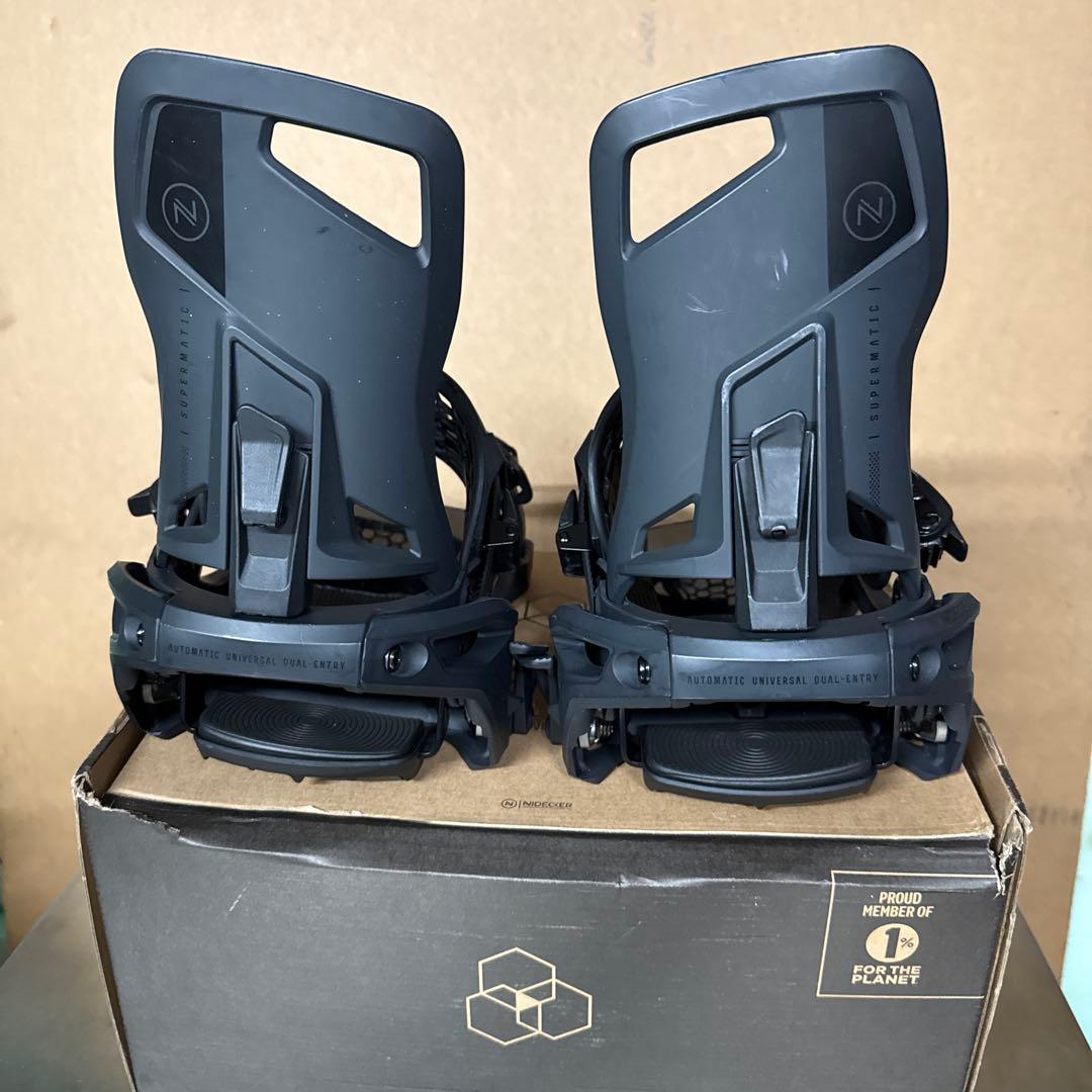 NIDECKER スーパーマチック ブラック ビンディング Lサイズ