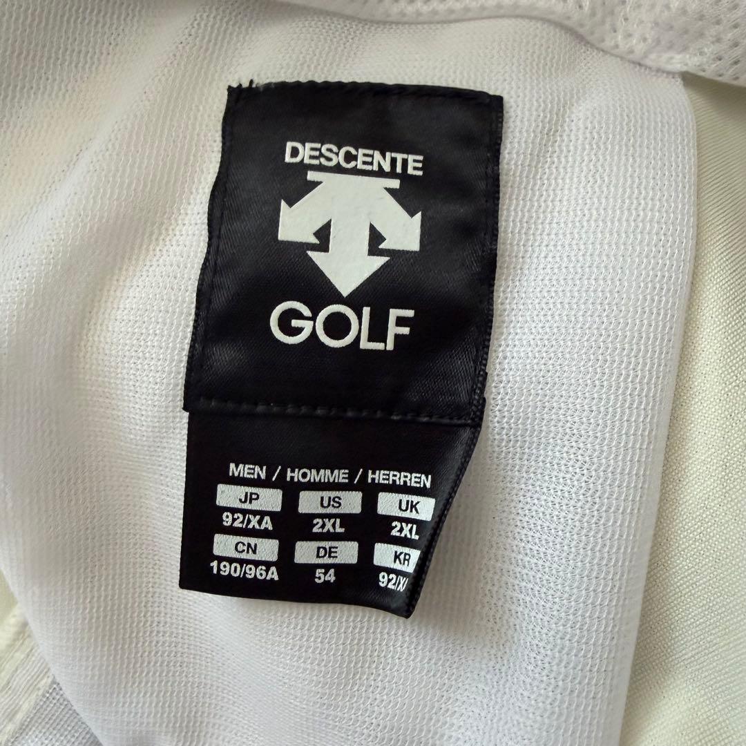 【未使用・タグ付】デサントゴルフ　ストレッチ　パンツ　アイボリー系　サイズ92