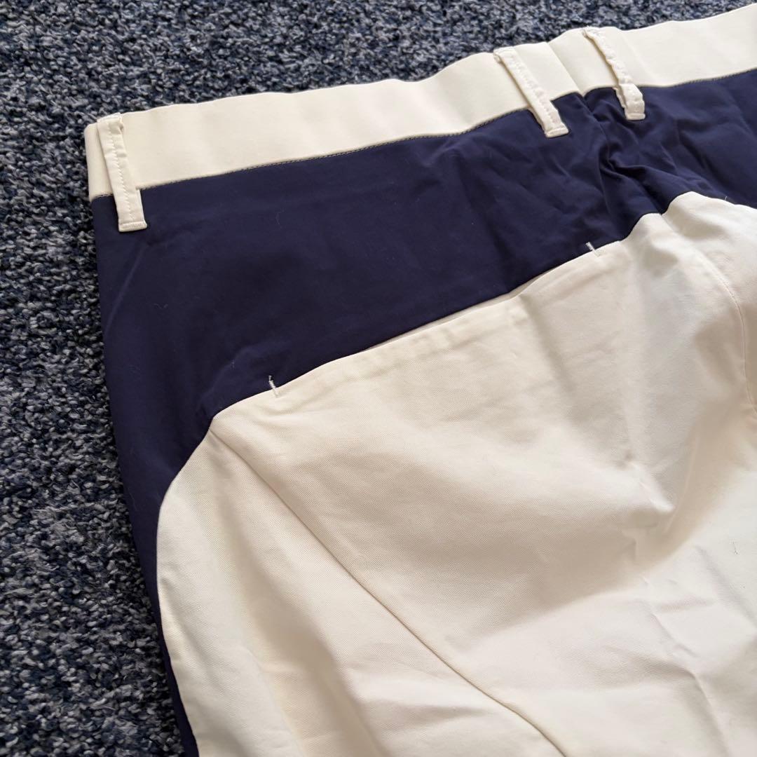 【未使用・タグ付】デサントゴルフ　ストレッチ　パンツ　アイボリー系　サイズ92