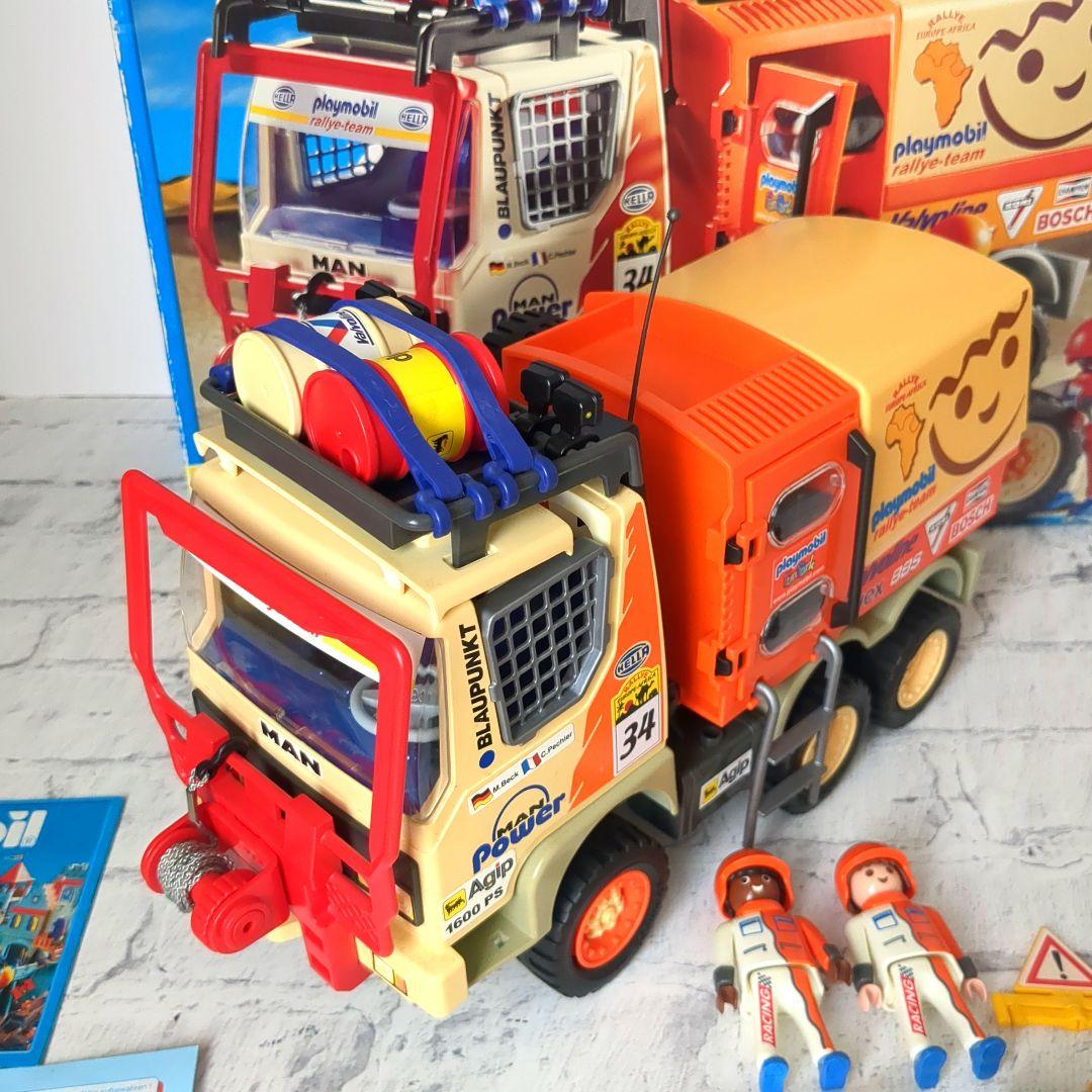 【9月頃迄★大特価★廃盤レア】プレイモービル　4420 パリ・ダカールラリー