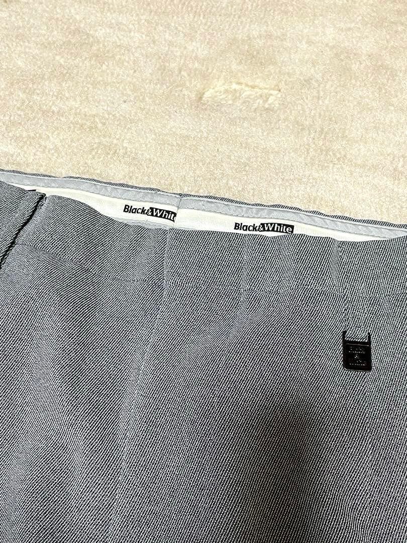 Block&White スラックス 2点セット グレー ネイビー 長ズボン