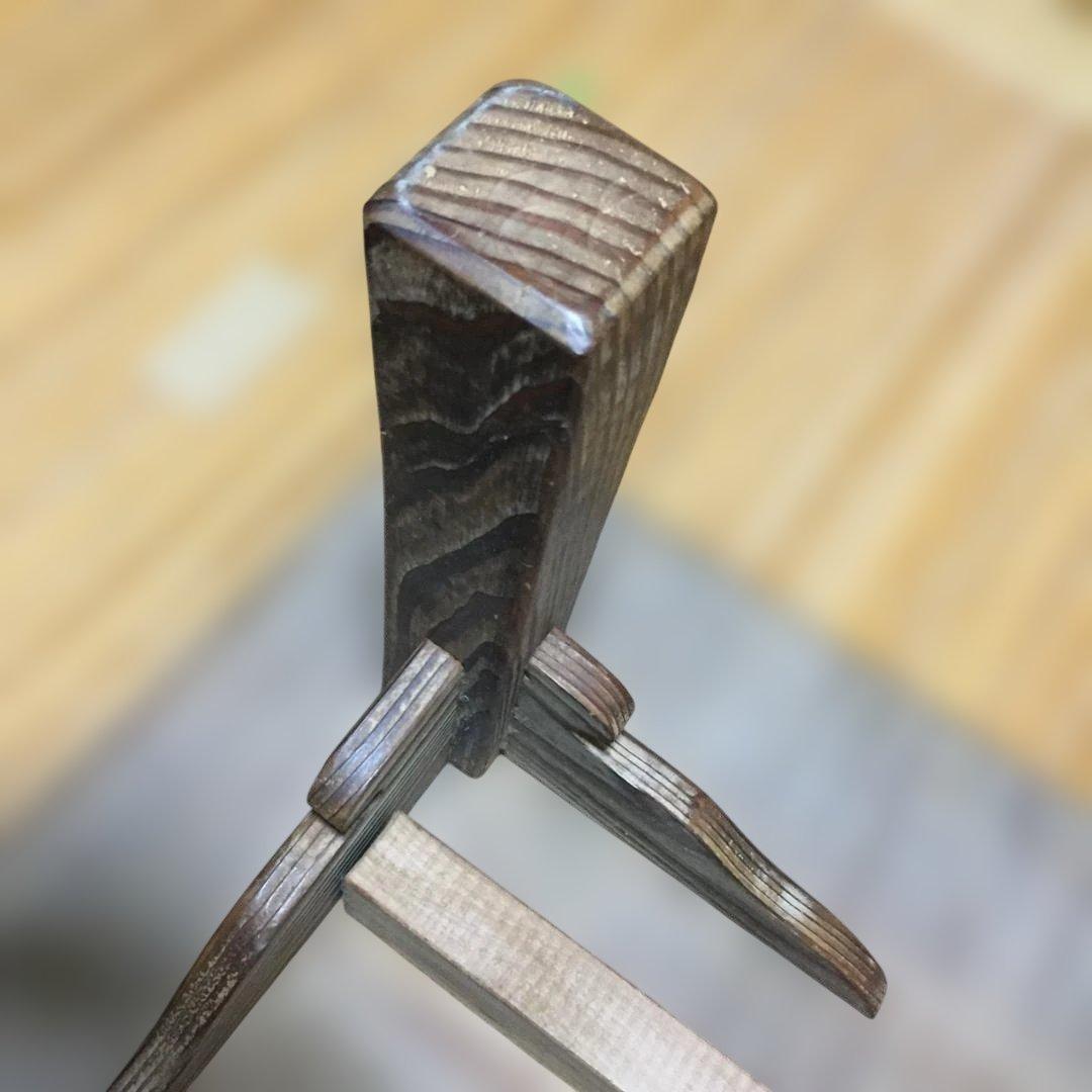 アンティーク木製座卓テーブル 約106×72.5×32 厚み3.3　引取値引可