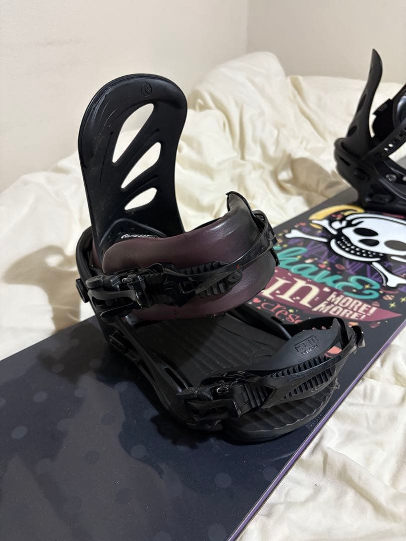 SALOMON147cm スノーボード ＋ FLUXビンディングセット現状渡し