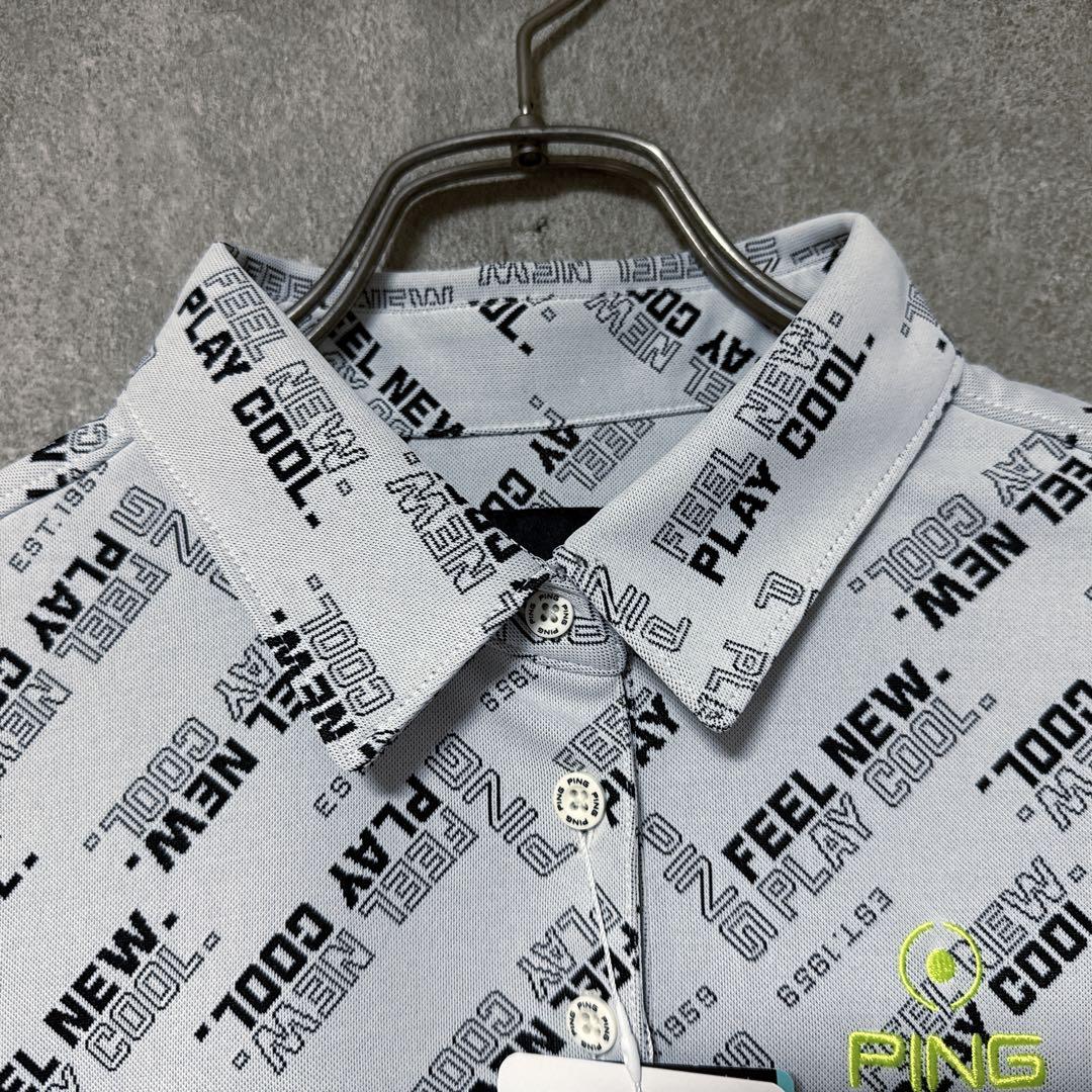 【新品】 PING ピン 総柄 セットアップ ウェア スカート ポロシャツ 人気