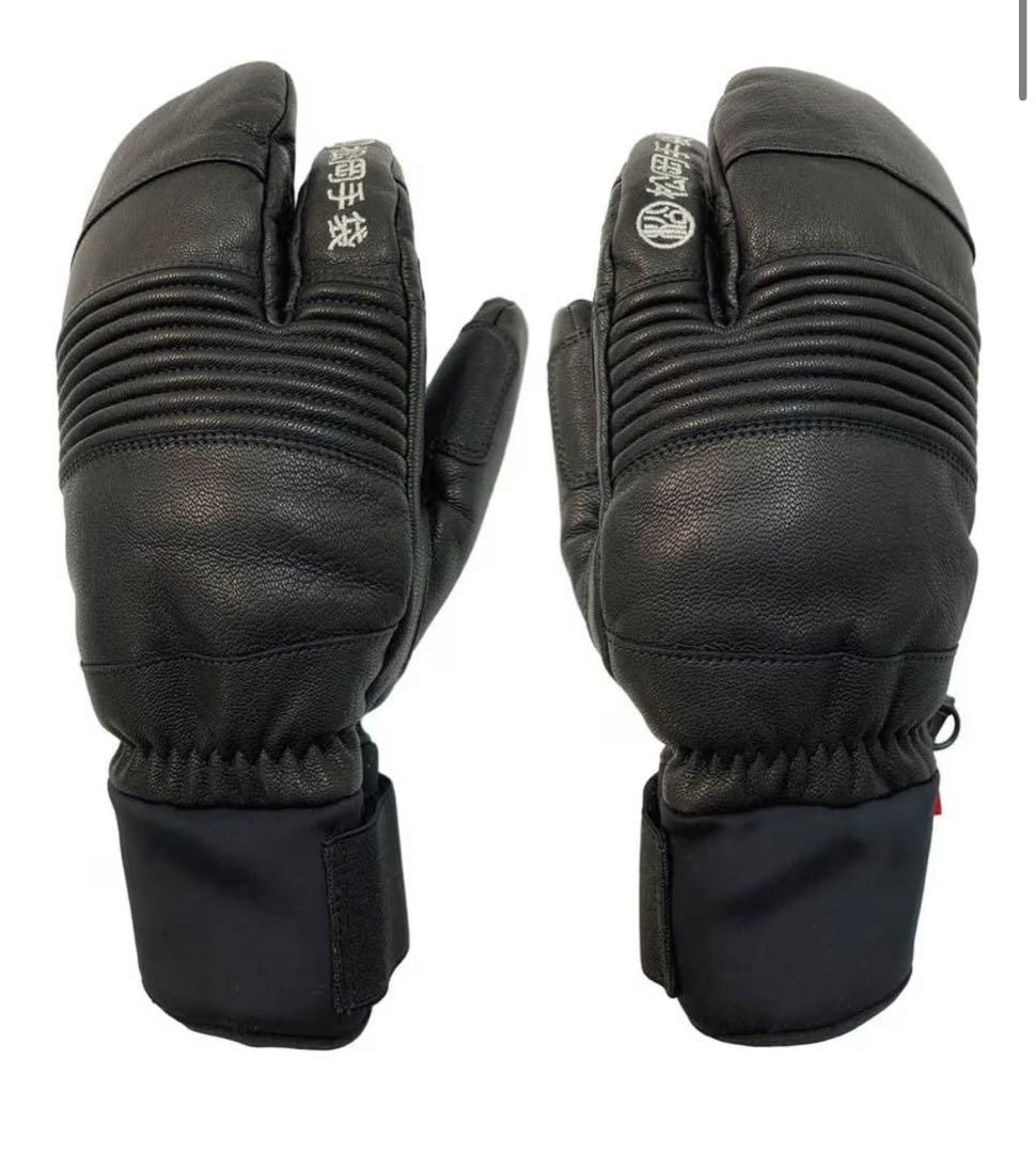 松岡手袋　ミトングロ-ブ M-ESK-131B（ブラック/Ｓ/Men's