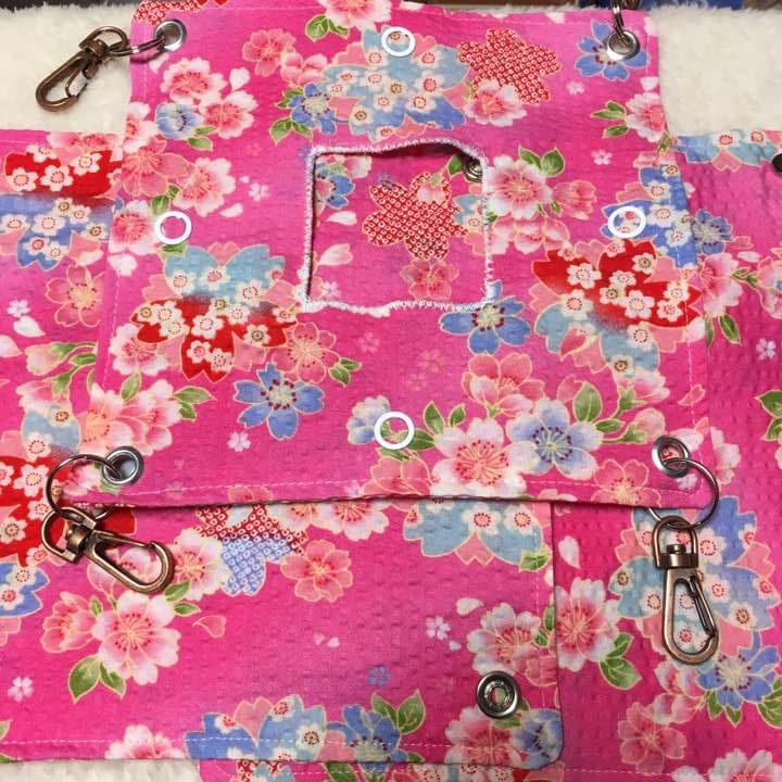 モモンガハウス(花柄ver.2)夏仕様  涼しい夏生地を使用❗️1500円