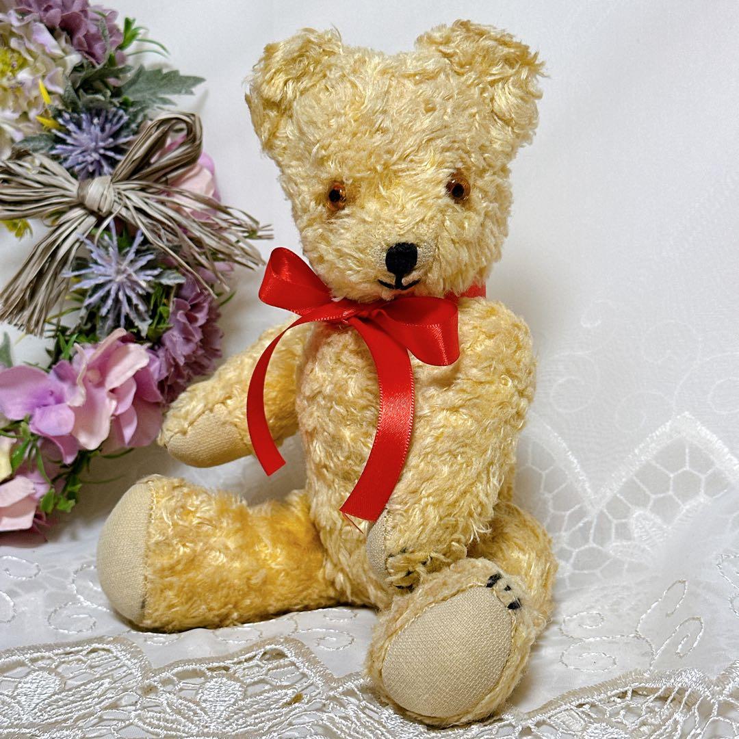 1940's❤️小さな愛されテディベア❤️ イギリスアンティークベア