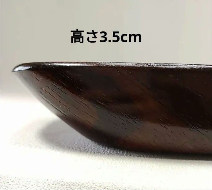 [未使用 美品]　本紫檀　平花台　唐木　無垢材　希少　紫檀　花台　平台　日本製