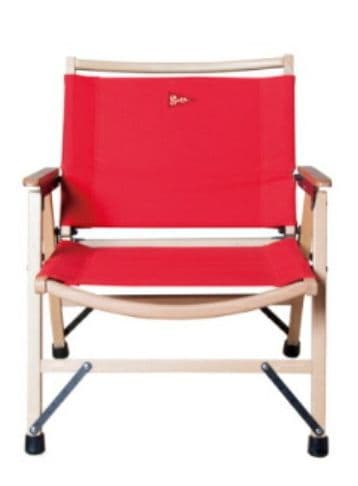 スパッツ　ウッドスター　フォールディングチェア　赤色2脚セット