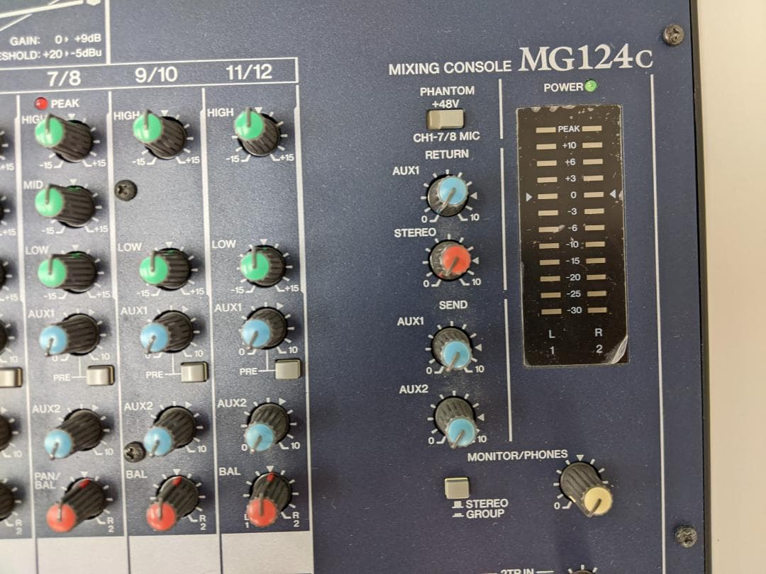 YAMAHA ヤマハ MG124C ミキシングコンソール アナログミキサー