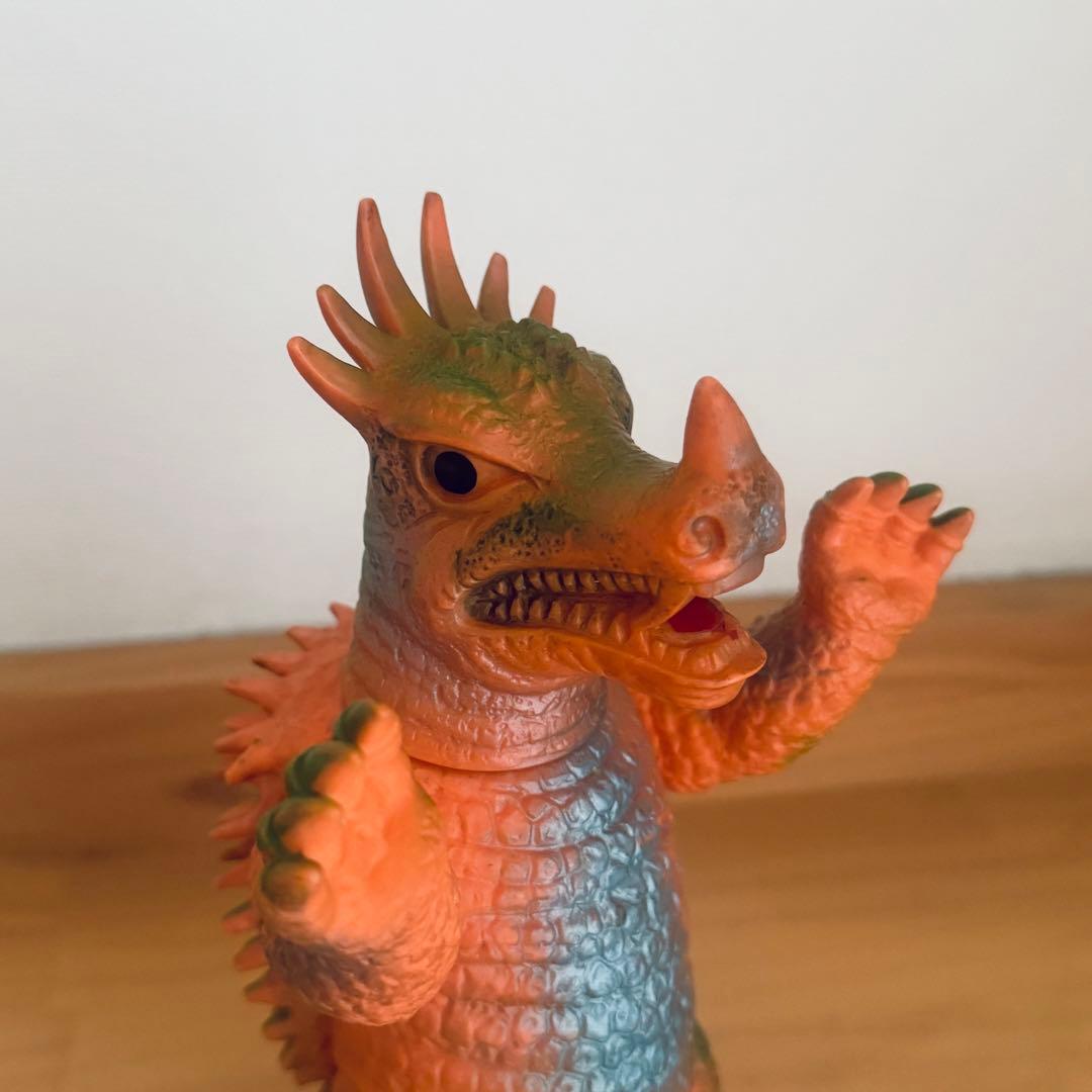 【7/21まで限定割引】ブルマァク アンギラス ソフビ 当時物