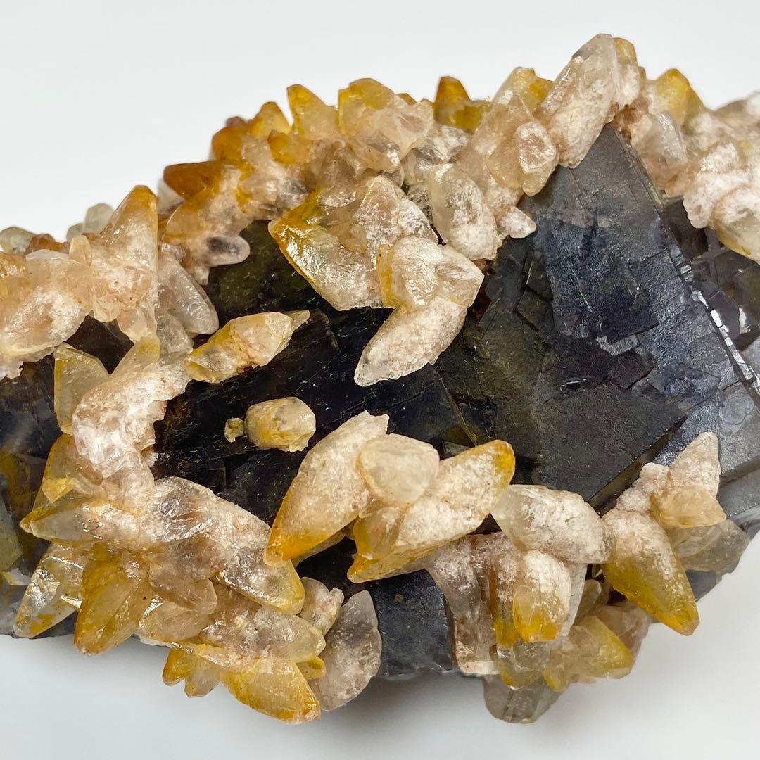 フローライト　カルサイト　蛍石　方解石　鉱物標本　原石　天然石　ストーン