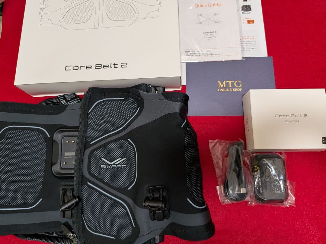 SIXPAD Core Belt 2 EMSトレーニングベルト　Mサイズ