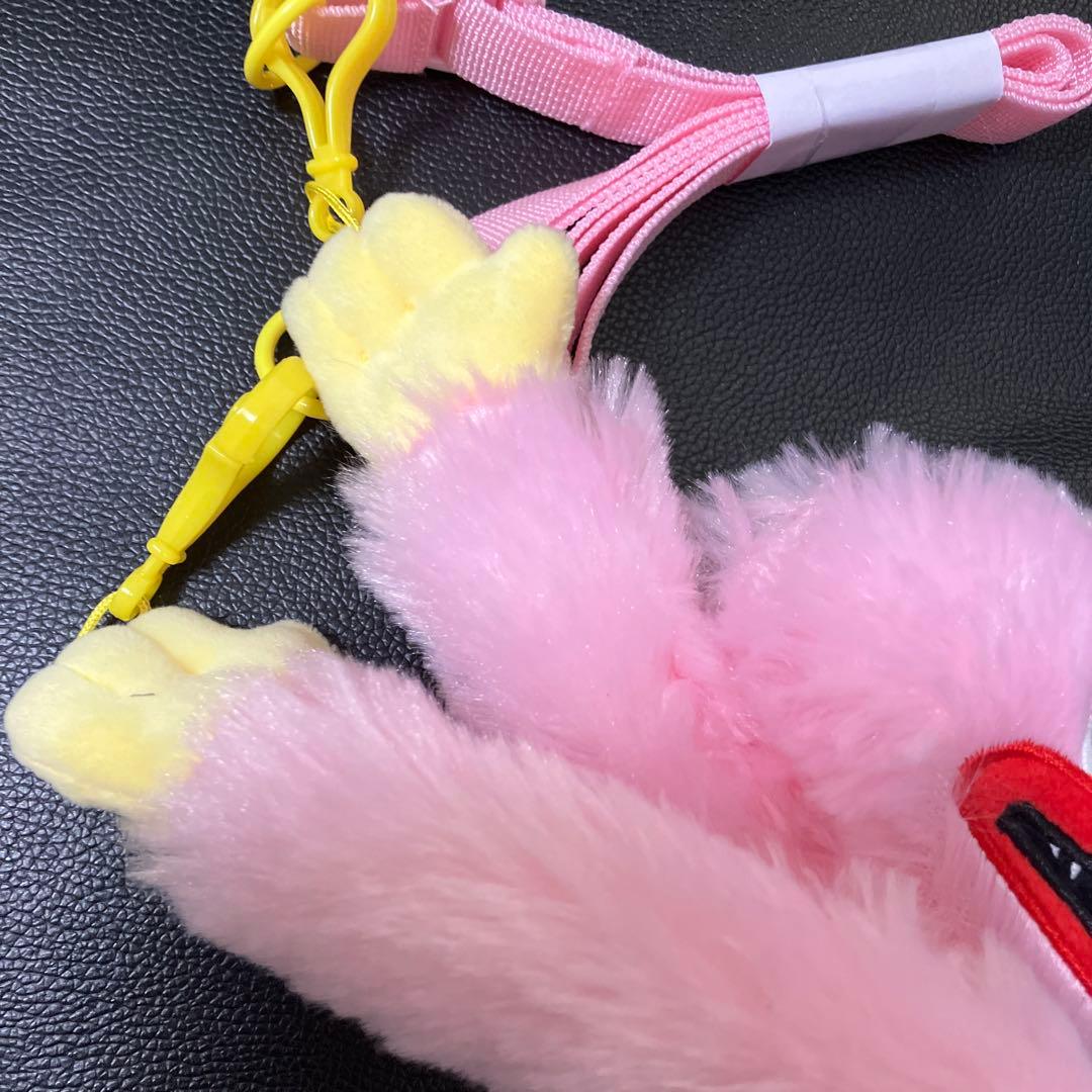 未使用タグ付き ポピープレイタイム ピンク系ぬいぐるみポシェット