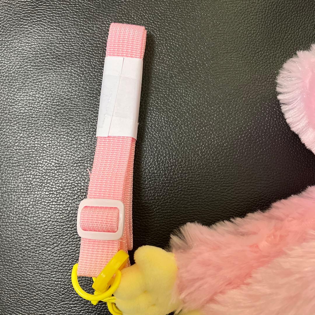 未使用タグ付き ポピープレイタイム ピンク系ぬいぐるみポシェット