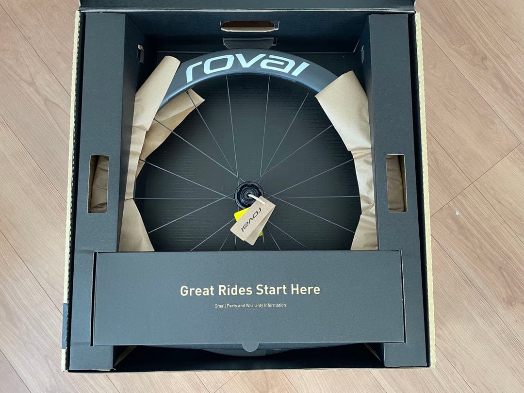 102 新品未使用　ROVAL Rapide CLXⅡ ホワイト前後