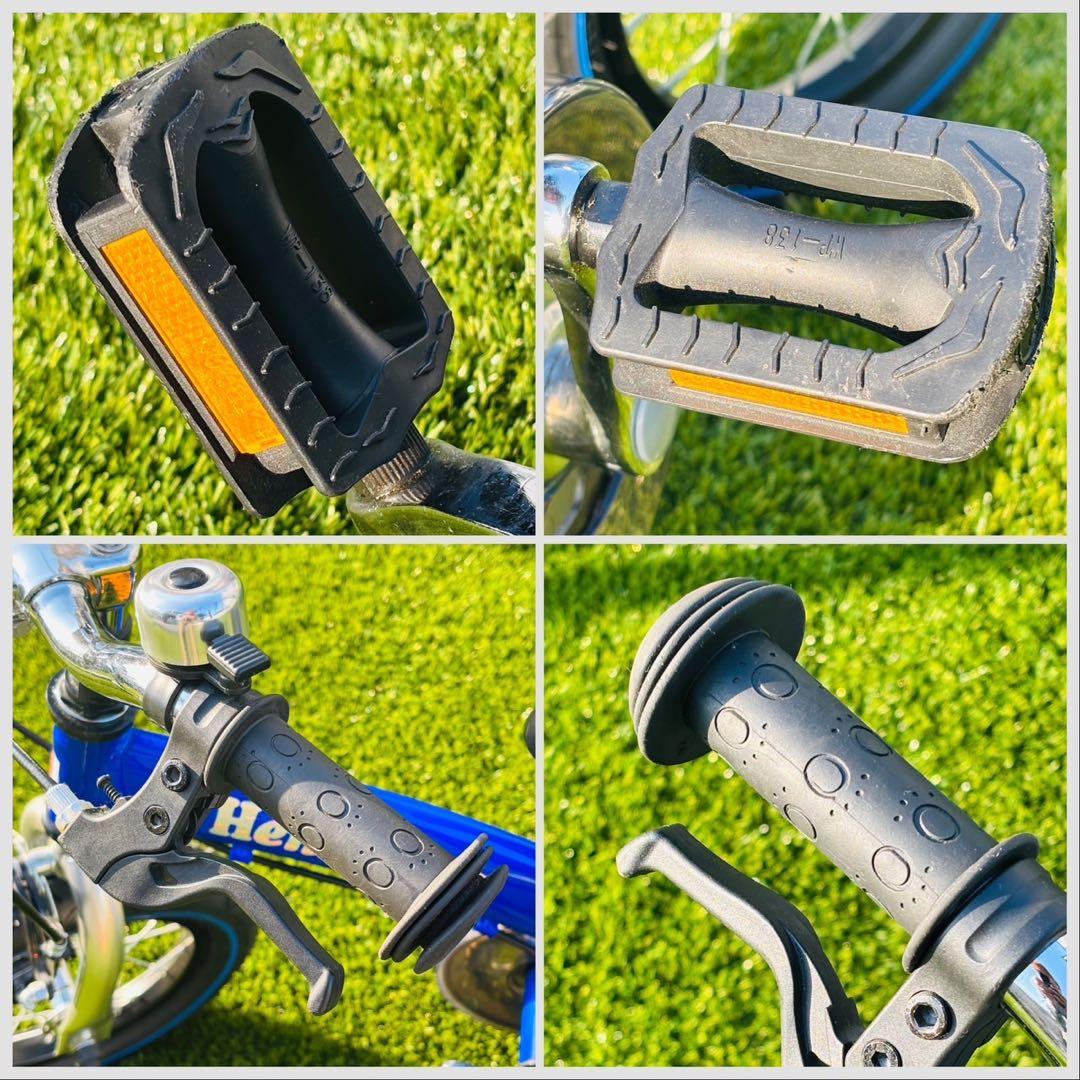 へんしんバイク　へんしんバイク2 12インチ　スタンド付き 青　ブルー