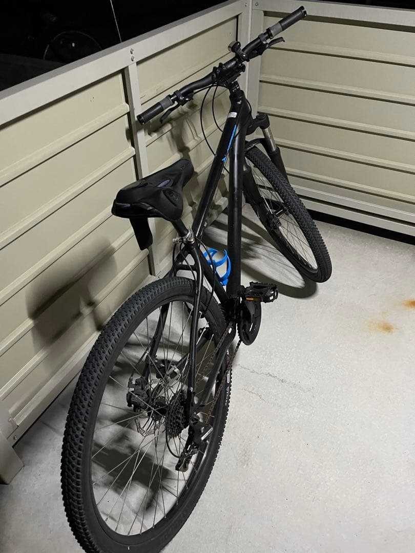 【中古・青森市引取限定】黒 マウンテンバイク メリダ