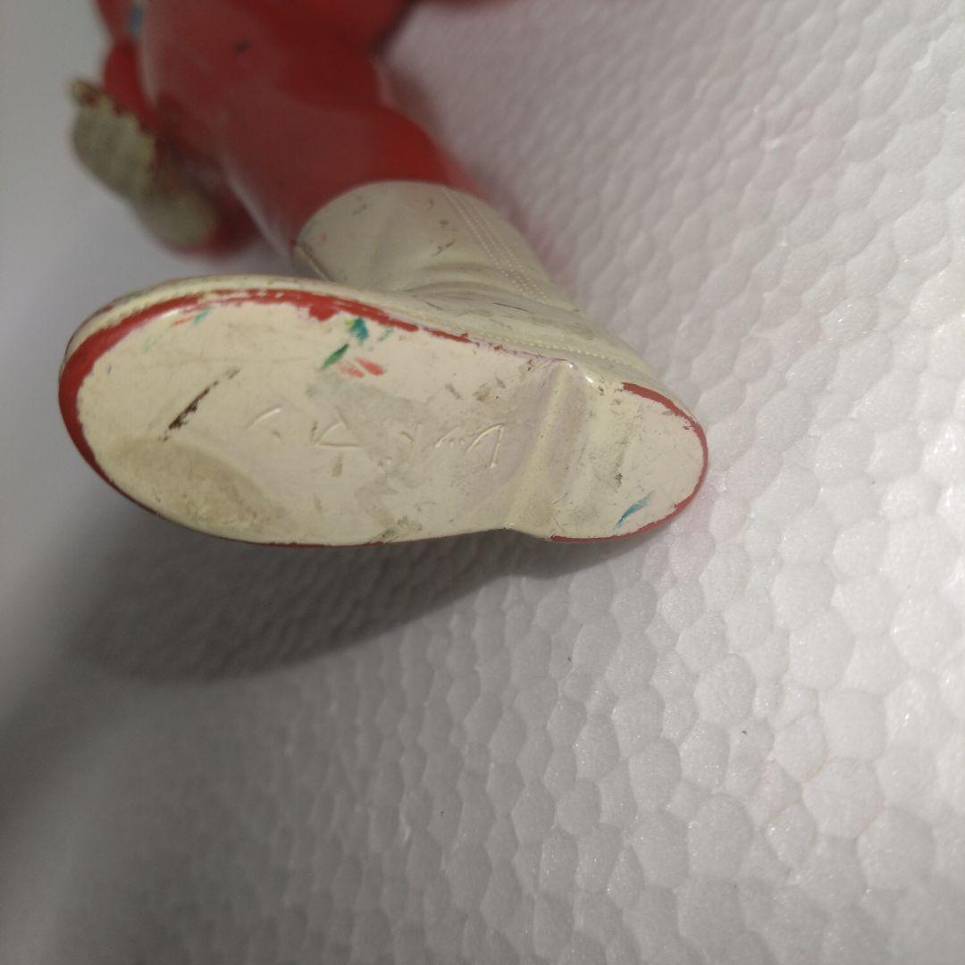 【希少品】　ソフビ　レッドマン　ブルマァク　面取れ