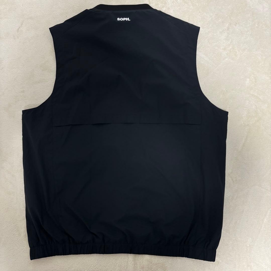 FCRB ナイロンベンチレーションベスト　ブラック　XL