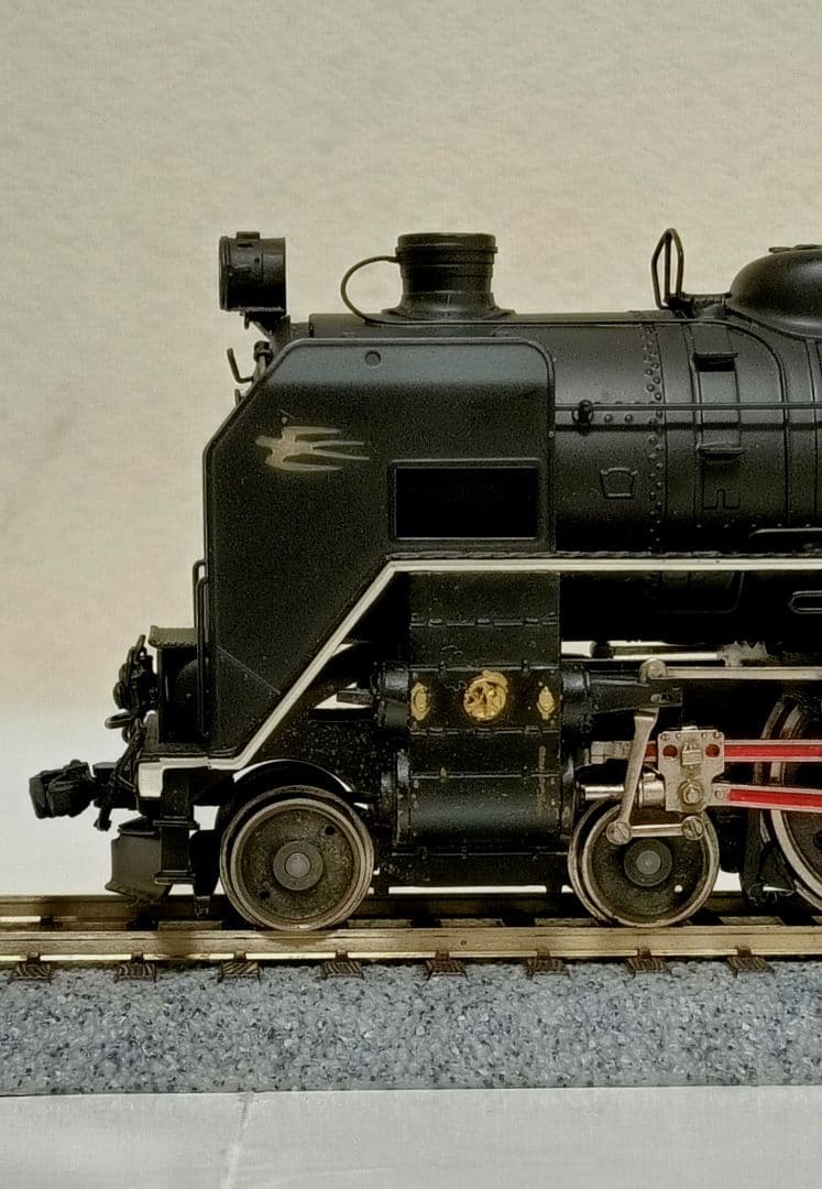 HOゲージ 天賞堂 Ｃ622号機蒸気機関車、モーター交換、メンテナンス済