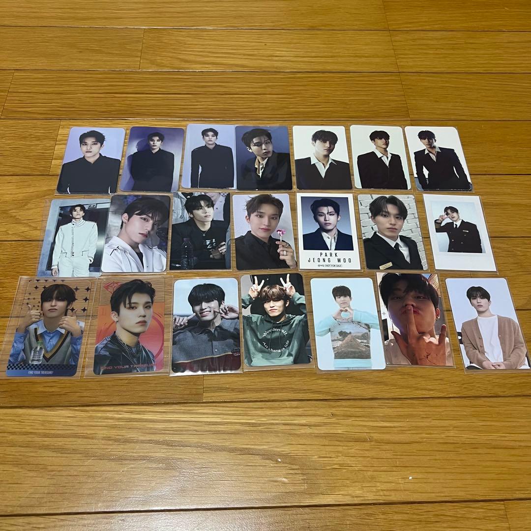 treasure ジョンウ　ペンライト　顔アクキー　楽　トレカ　シーグリ2024