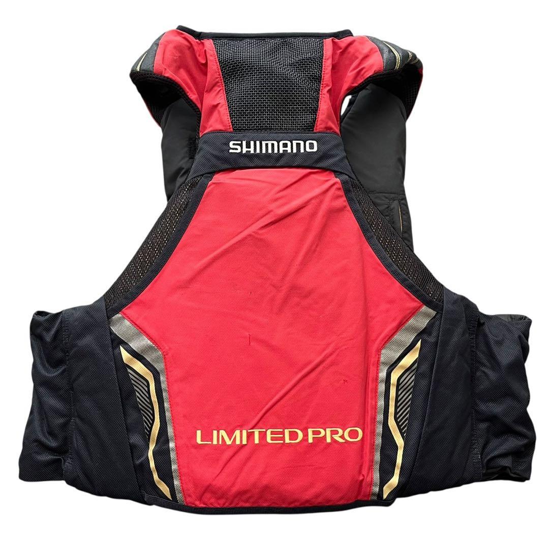 シマノ　フローティングベスト　ファイアブラッドリミテッドプロ　Mライフジャケット