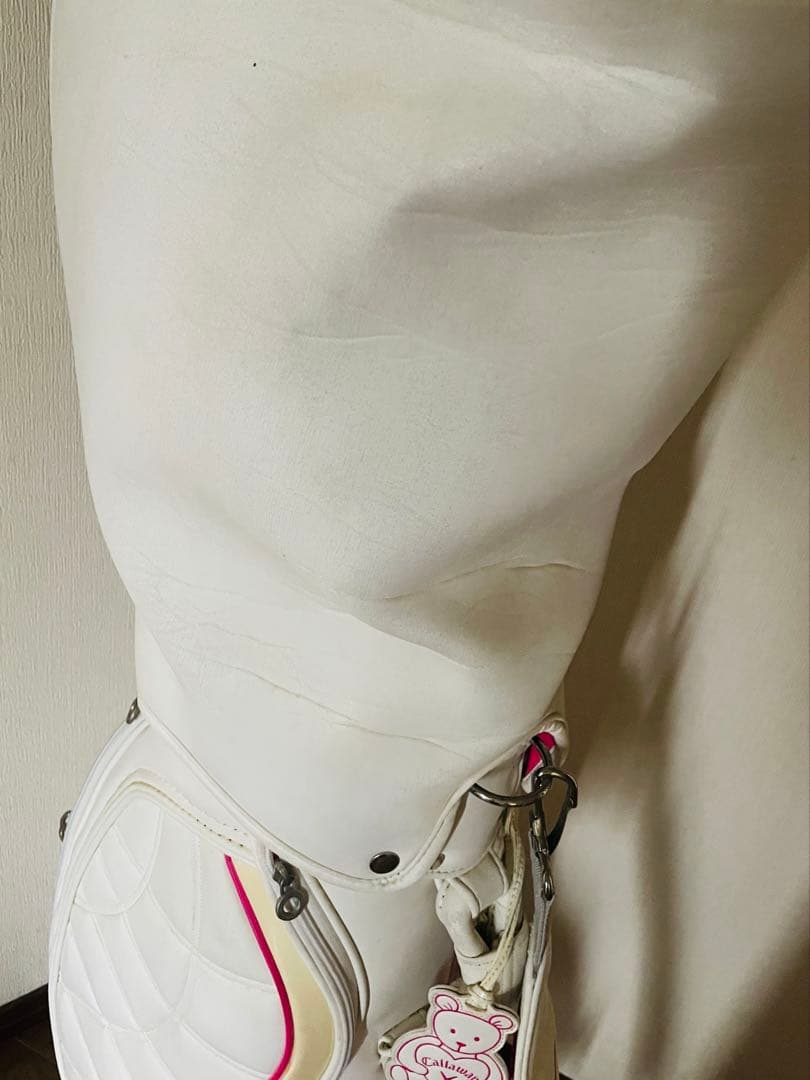 Callaway ゴルフバッグ・キャディバッグ ホワイト・ピンク　レディース