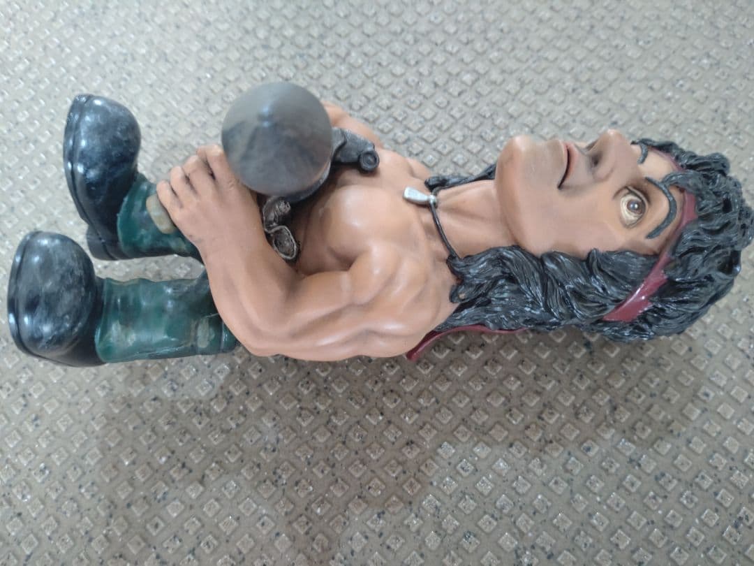 ランボー ！ビンテージフィギュア 置物 シルベスタ・スタローン