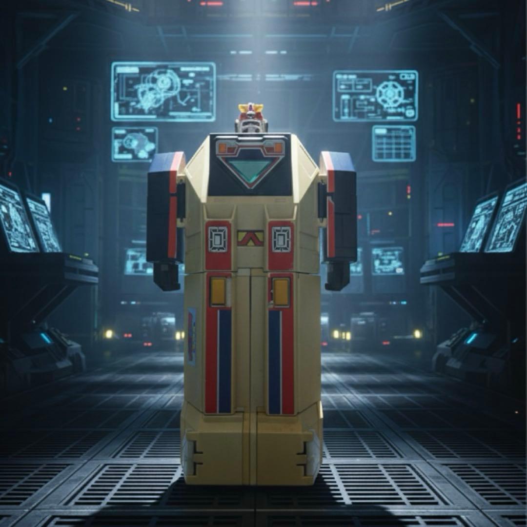 超新星フラッシュマン フラッシュタイタン DX超合金 レトロ おもちゃ