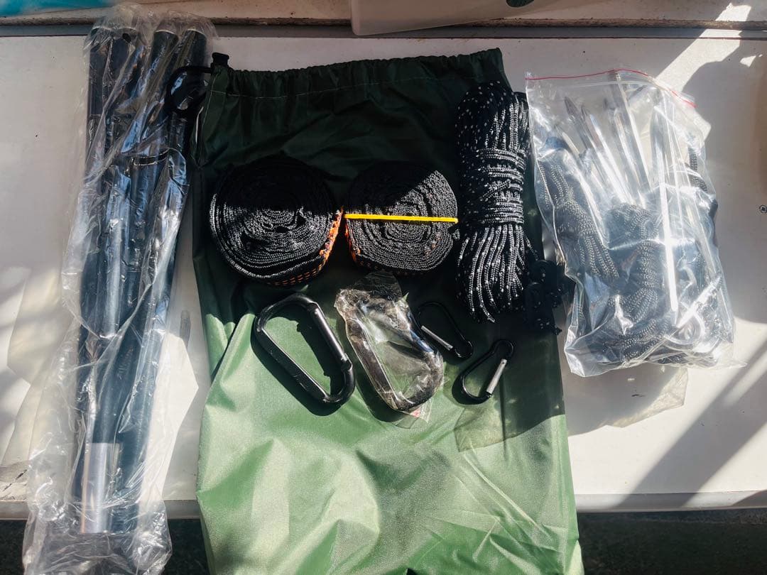 ヘブンテント フォレストグリーン レギュラー 【樹木保護クッション付き】