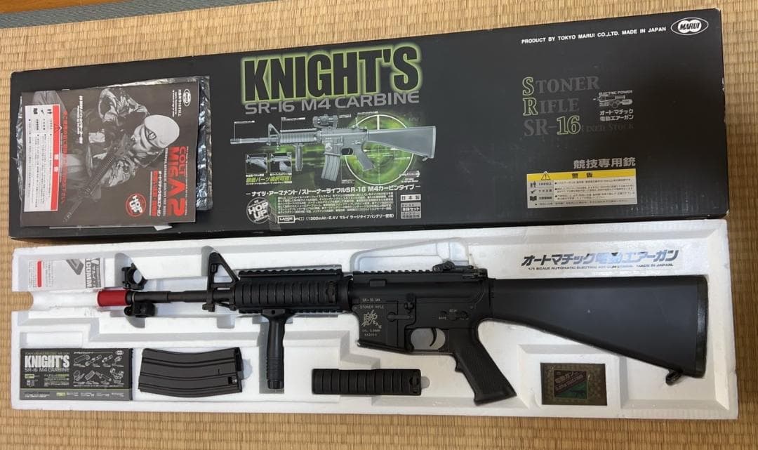 東京マルイ KNIGHT'S SR-16 M4 CARBINE + スコープ+α