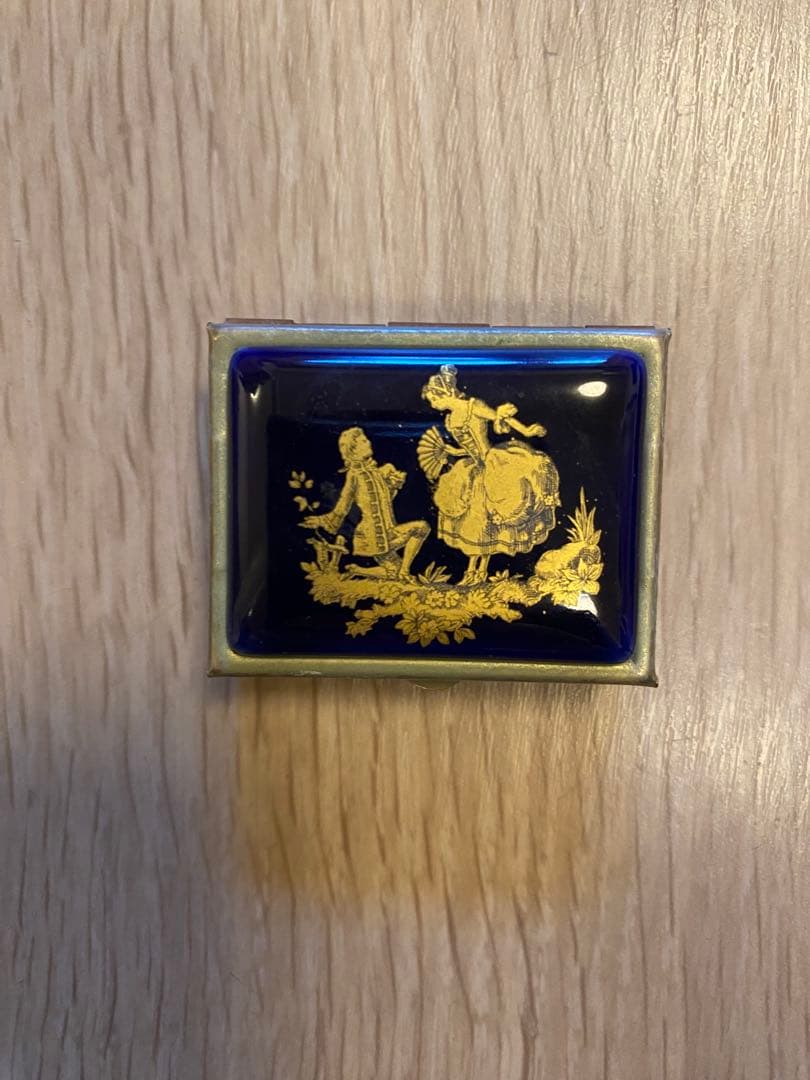 【アンティーク】リモージュ　ピルケース3点セット