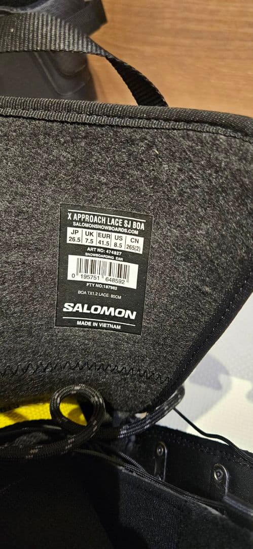 SALOMON サロモン24-25X APPROACH LACE SJ BOA