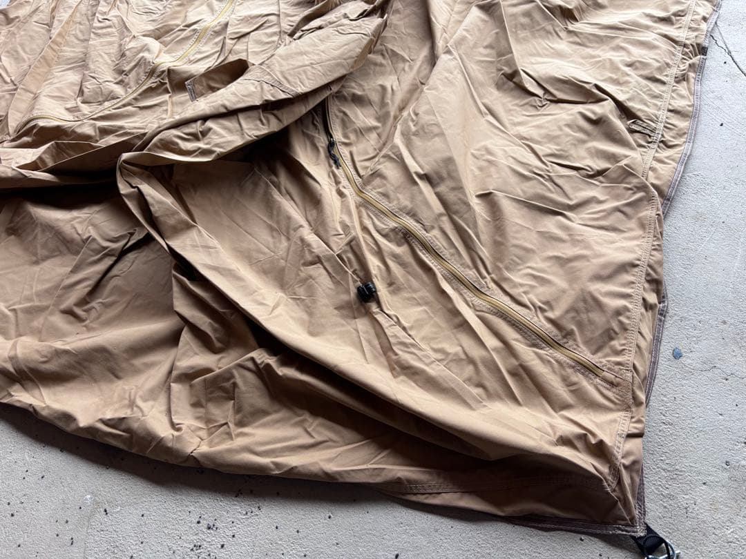 【美品】ビジョンピークス TCルーテント 3人用（他社製グランドシート付）