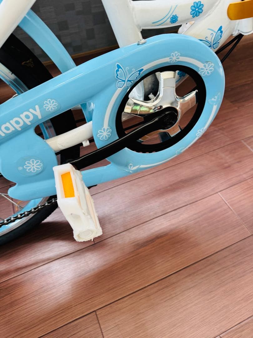 福岡発 20インチ 子供 自転車 水色 折り畳み 軽量 通学 通勤 家庭用 6段