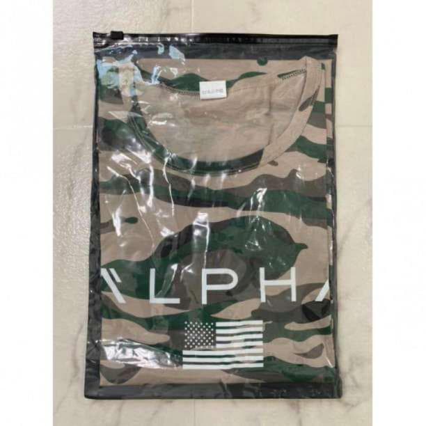 Tシャツ×スウェットジョガーパンツ　セットアップジムウェアXL迷彩×グレー未使用