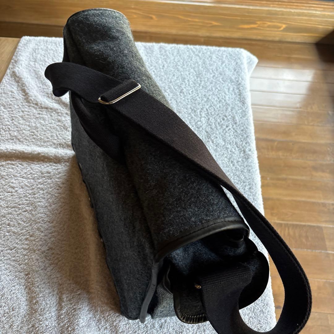 BROMPTON JOHN CHAPMAN ツイード フロントバッグ