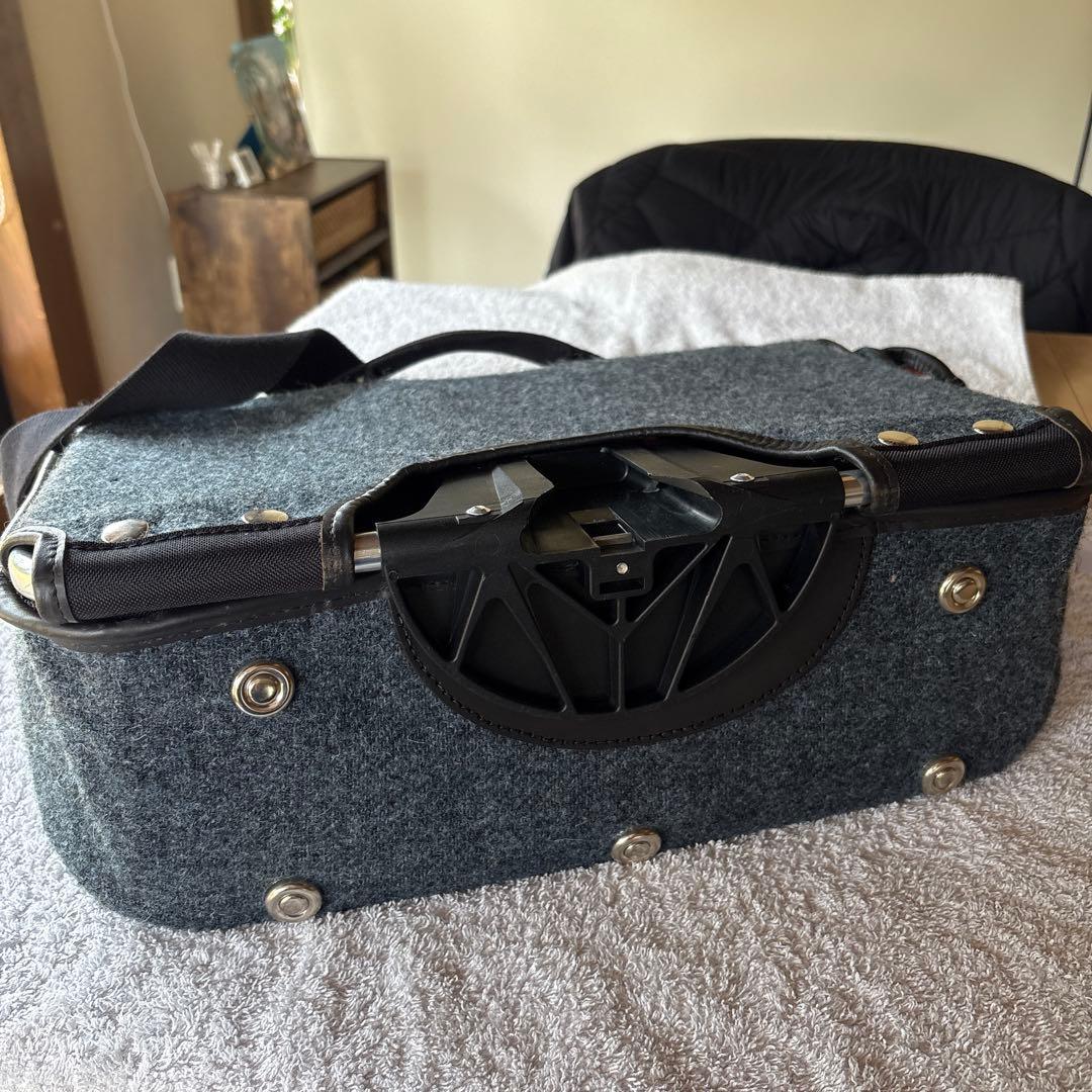 BROMPTON JOHN CHAPMAN ツイード フロントバッグ