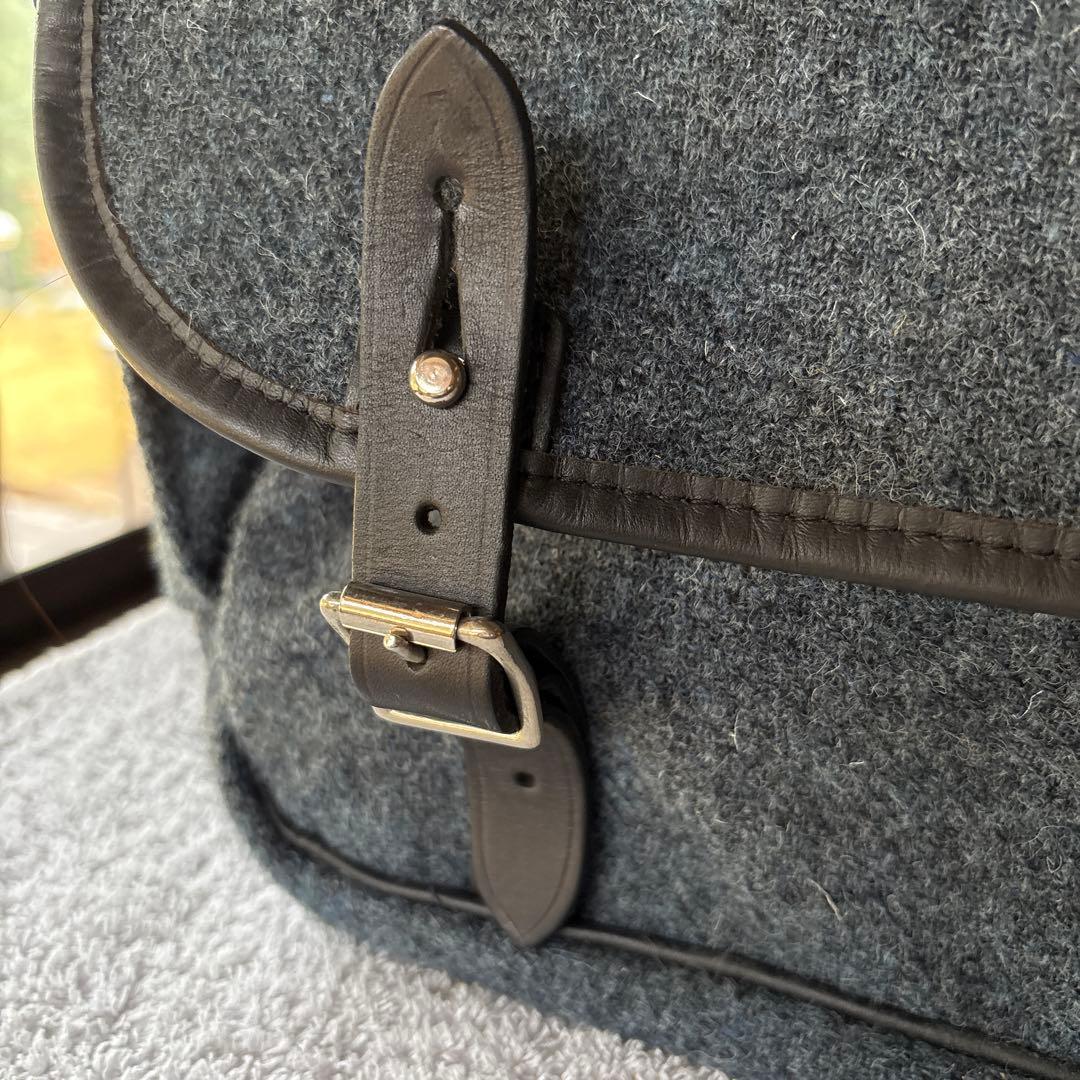 BROMPTON JOHN CHAPMAN ツイード フロントバッグ