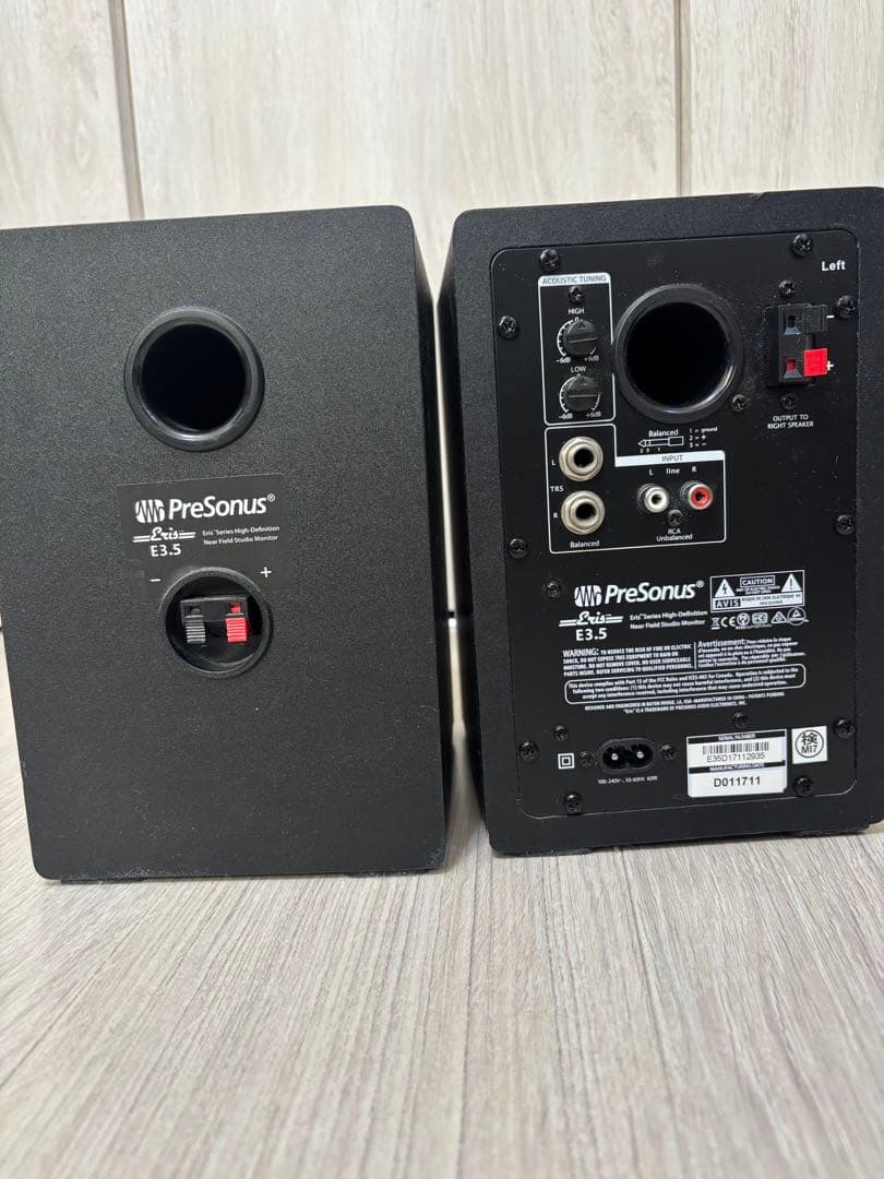 PreSonus Eris E3.5 モニタースピーカー（プリソナス）スピーカー