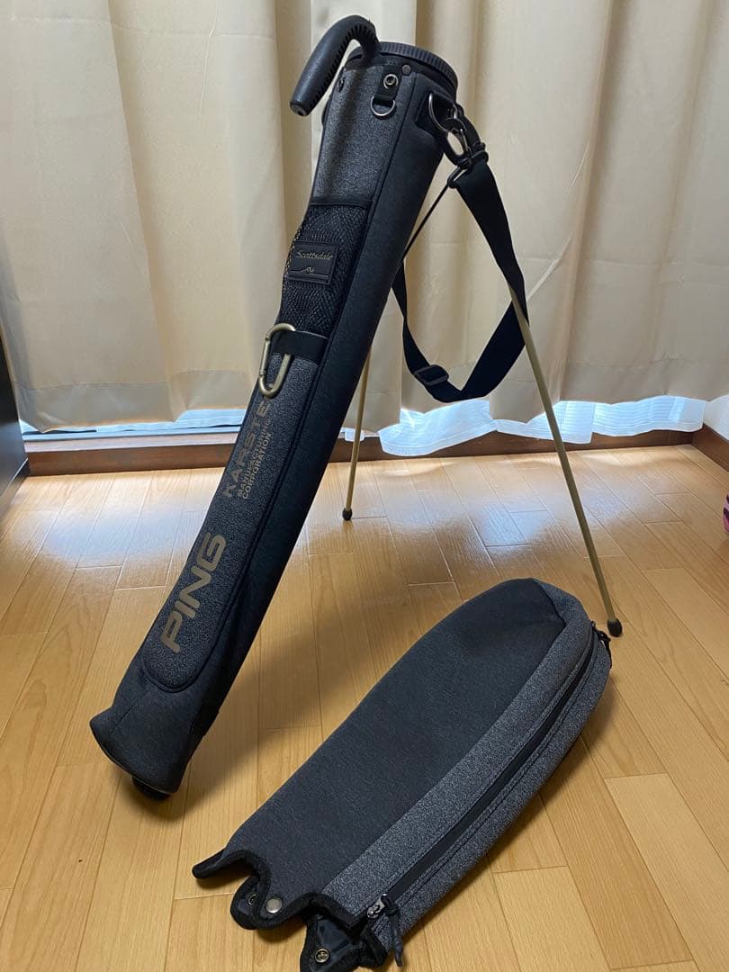 PING KARSTEN スタンドバッグ グレー