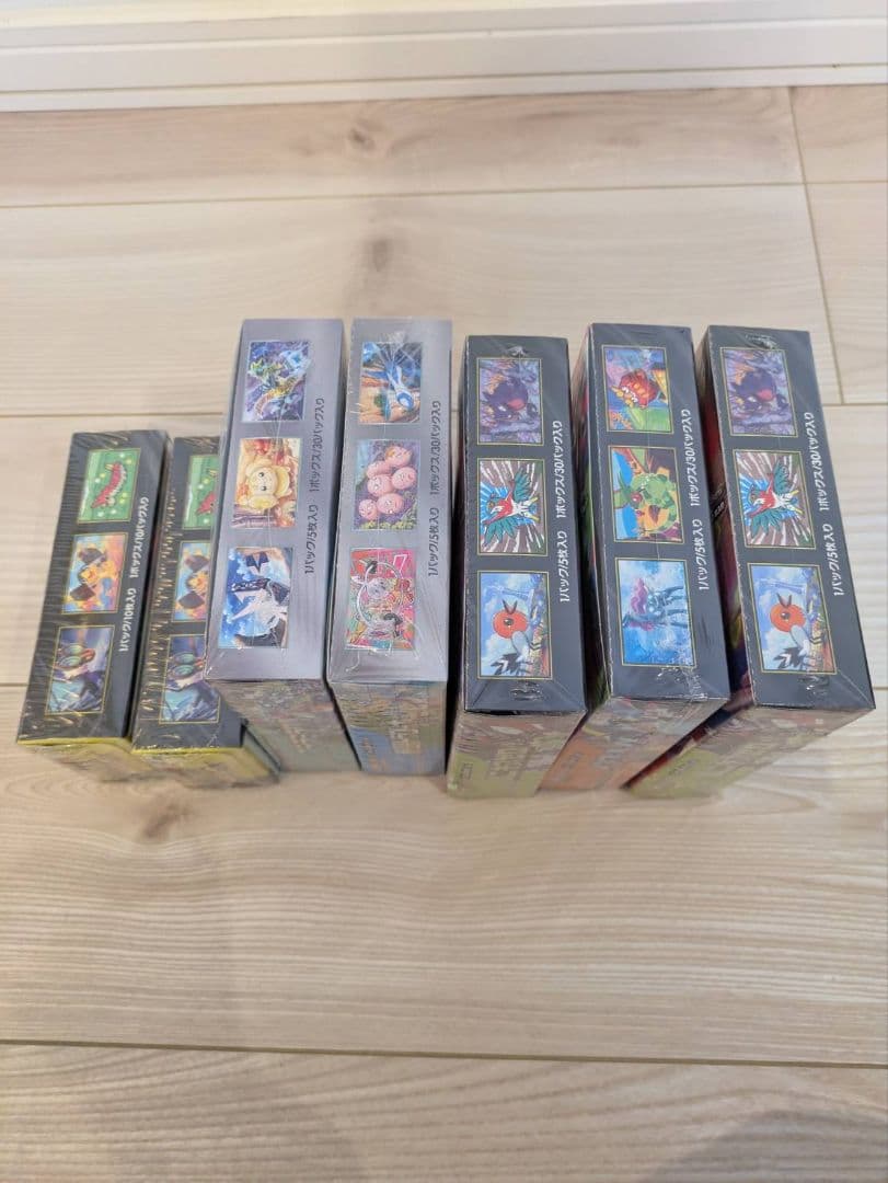 ポケモンBOX　シュリンク付き　まとめ売り　ポケカ　計7