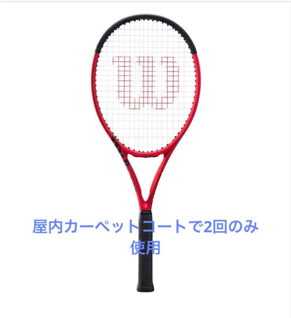屋内で2回使用　ウイルソン 国内正規品 CLASH 100 V2.0 グリップ1