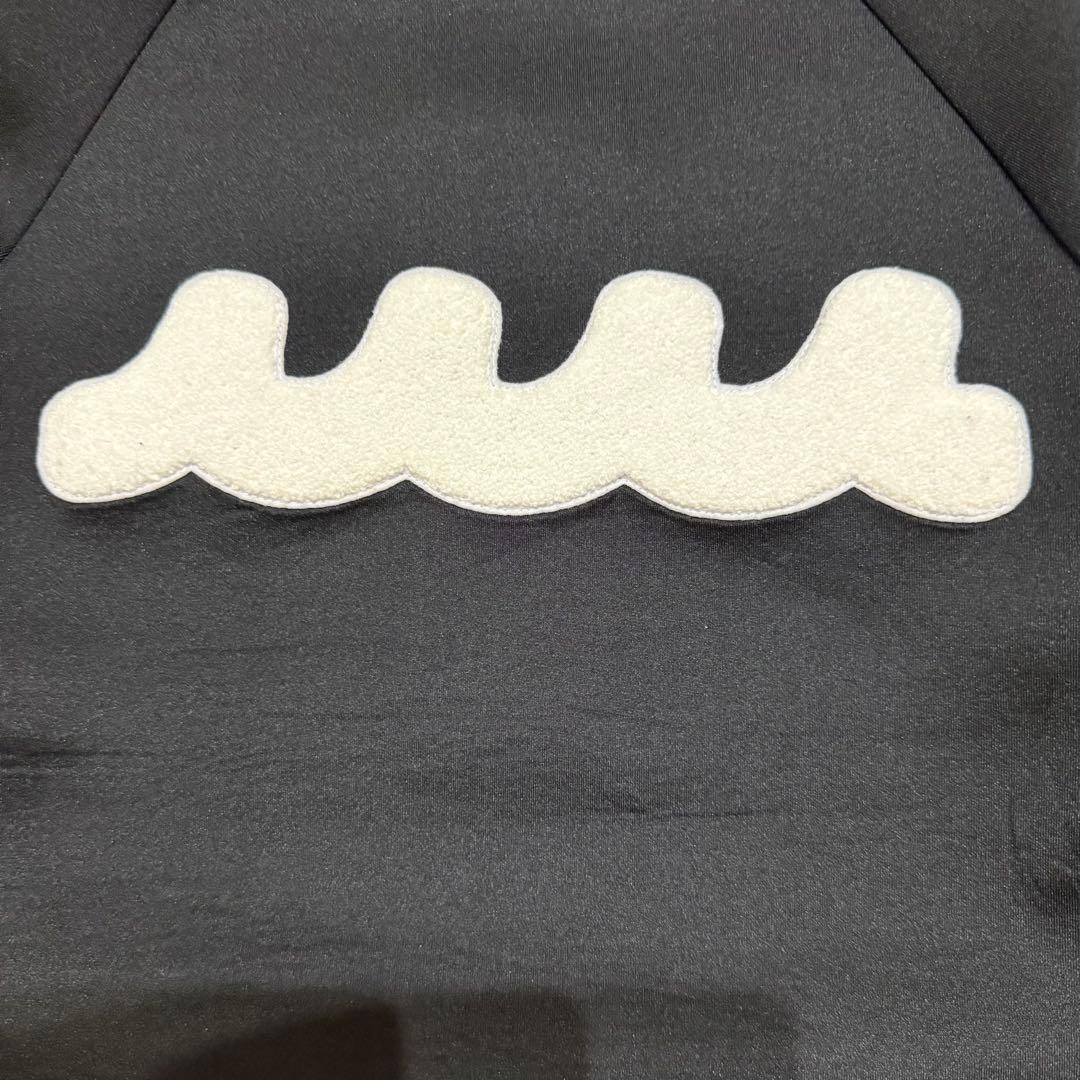 未使用級 ムータマリン ボンディング ジャケット 裏地総柄 MA-1 ブラック