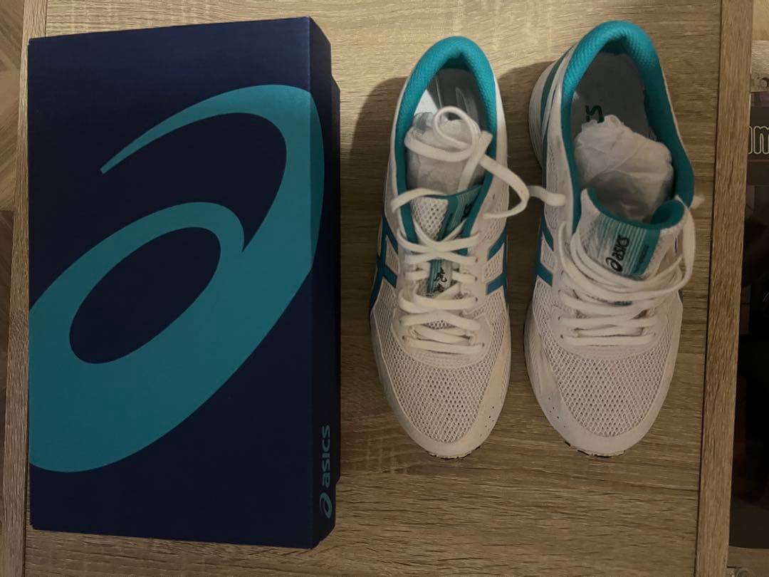 ASICS TARTHEREDGE ホワイト/ラグーン 23.5 cm