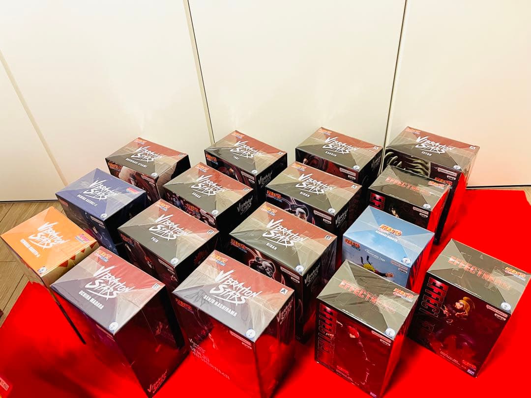 ★Y★【匿名配送】NARUTOフィギュア　暁　コンプセット+5→4