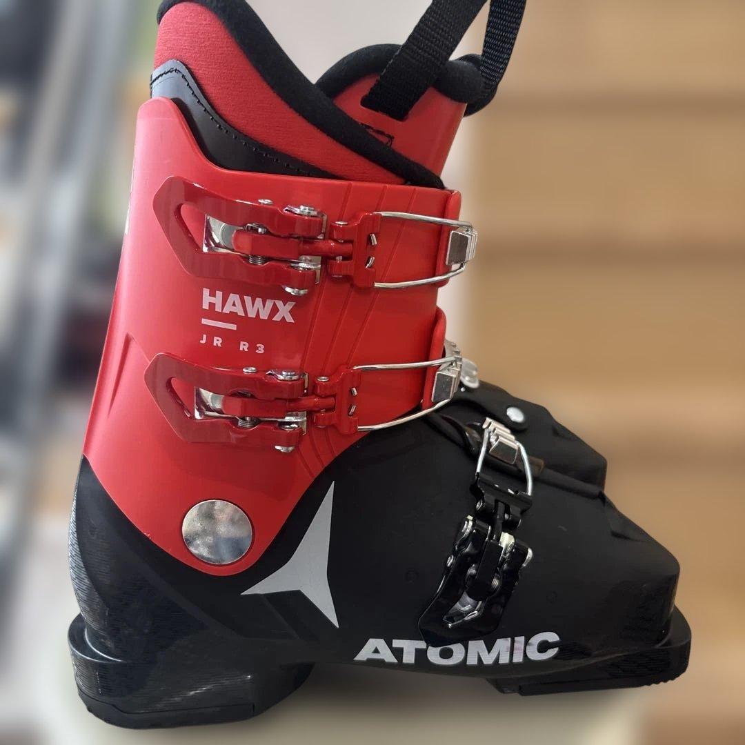 【美品】ATOMIC アトミックジュニア スキーブーツ 23〜23.5