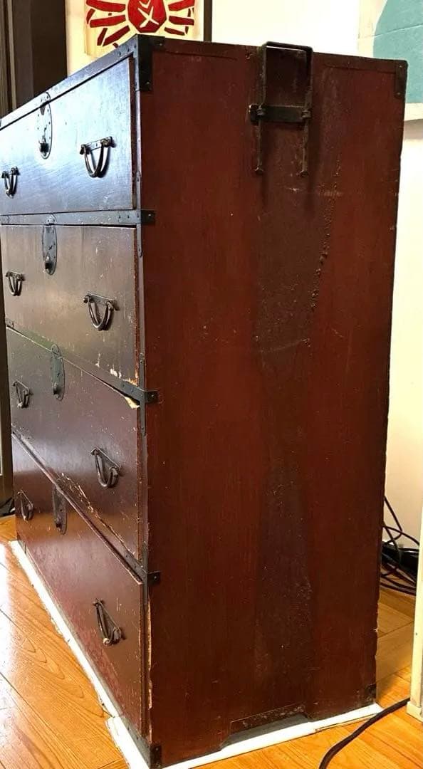 和ダンス　明治時代 和家具 アンティーク レトロ 時代箪笥 和箪笥