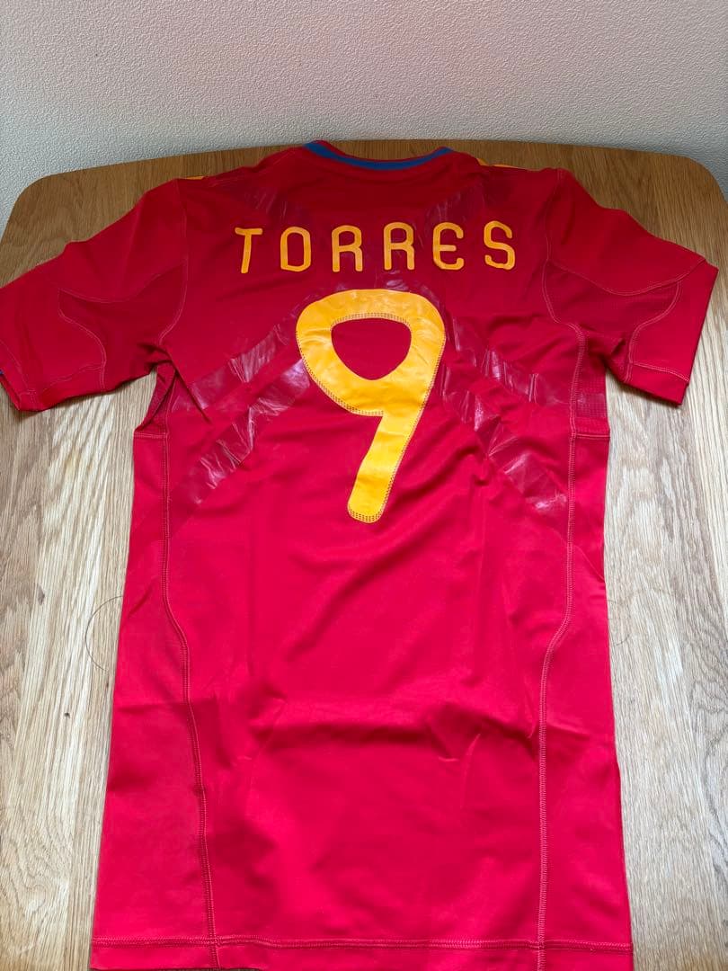 スペイン代表 2010W杯 トーレス #9 テックフィット M
